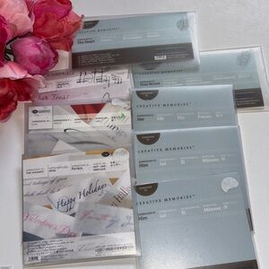 Creative Memories Holiday Card Collection - Red, Pink, White